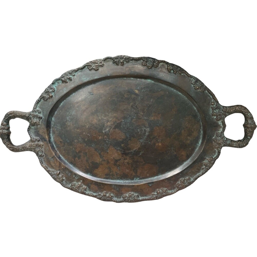 Maitland Smith Bronze Vine Table Tray